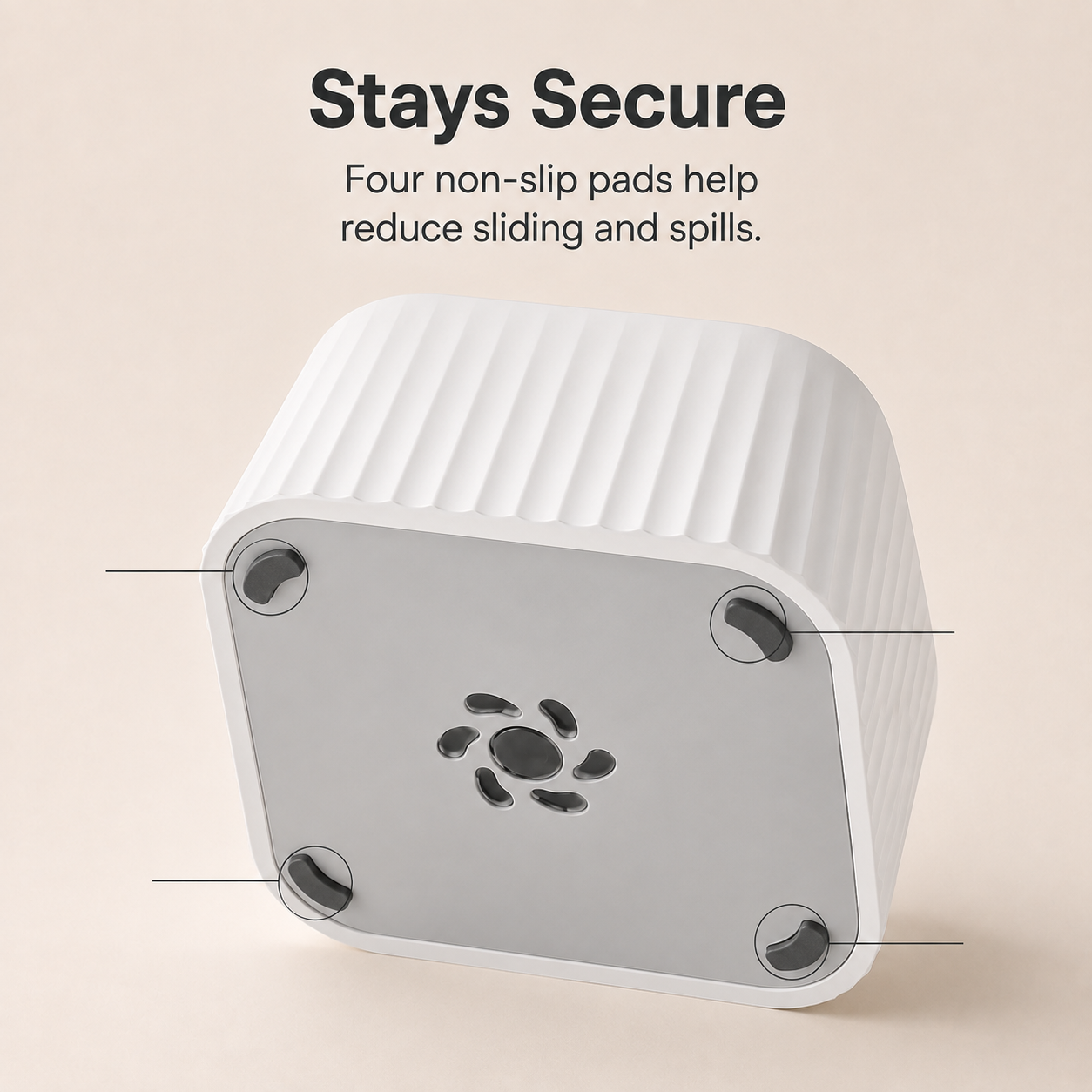 Aurevon No-Spill Pet Bowl